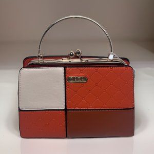 Qaza Color Block Handbag